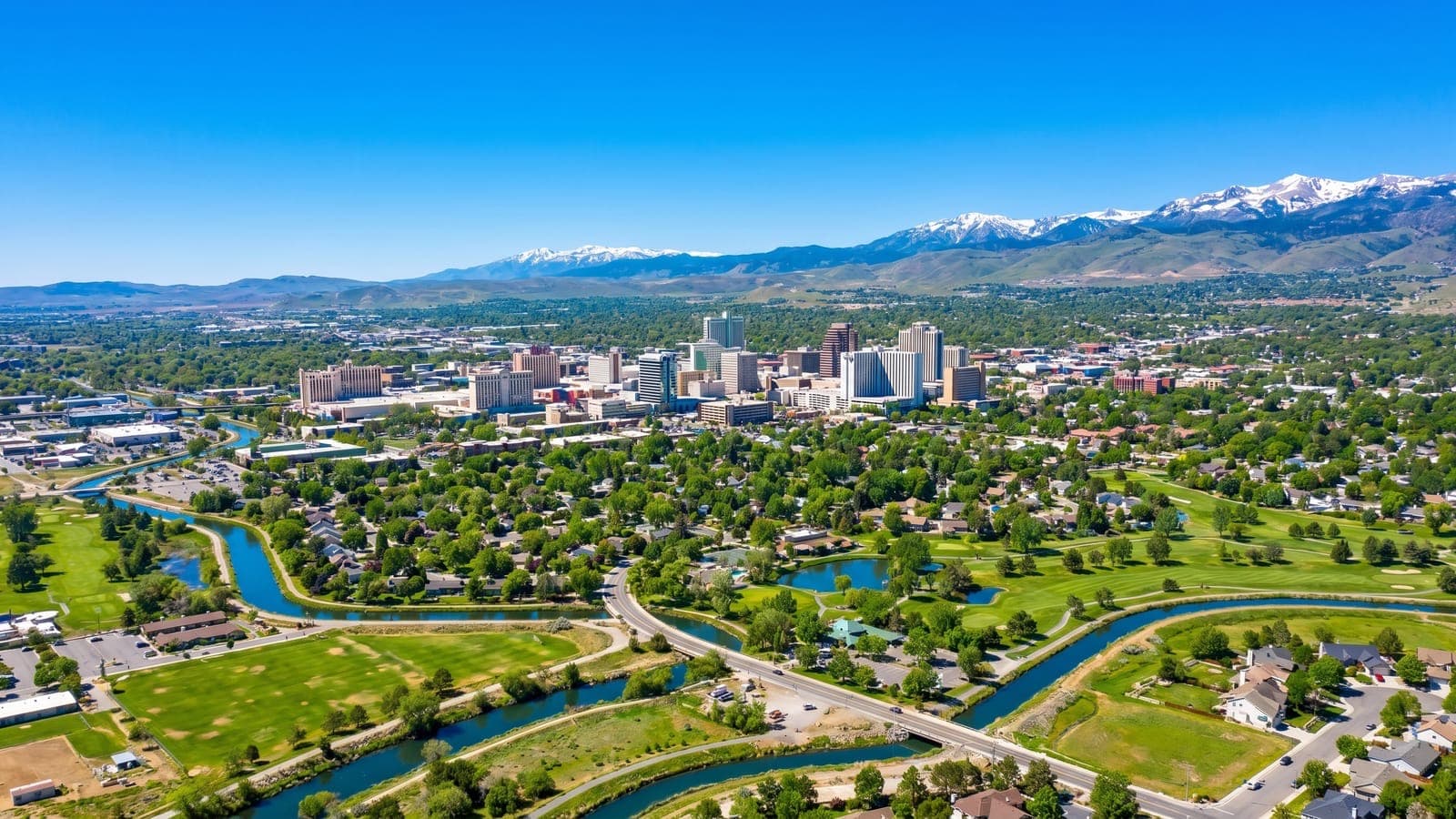 ArrowCreek guard-gated golf community in the South Reno foothills with Sierra Nevada views